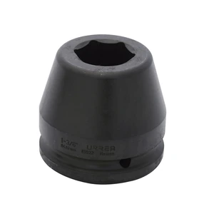 Dado de impacto cuadro de 1-1/2", 6 puntas, en pulgadas, 1-3/8" Urrea