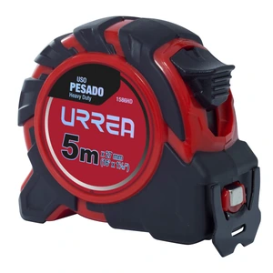Urrea-1589HD / 1589HD Flexómetro con carcasa de caucho anti-impacto 8 m x 27 mm Urrea