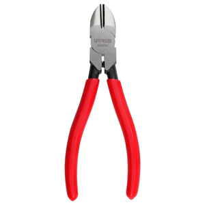 Urrea-205GR / 205GR Pinza para electricista con mango rubber grip de 5-13/32" corte diagonal con resorte Urrea