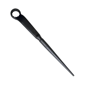 Urrea-2627HL / 2627HL Llave acodada de alta palanca fosfatizada con cola en pulgadas, 12 puntas, 1-11/16" Urrea