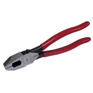Urrea-268G / 268G Pinza para electricista con mango rubber grip de 8-17/32" corte lateral Urrea