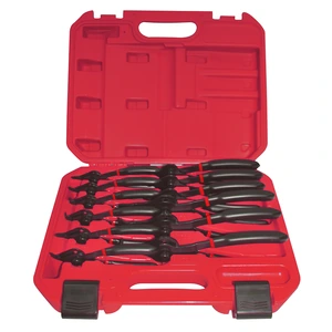 Urrea-360C / 360C Juego de pinzas para anillos de retención, 12 piezas Urrea