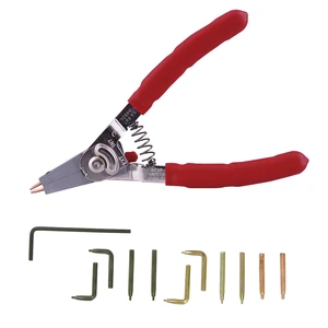 Urrea-381 / 381 Pinza para anillos de retención con puntas intercambiables, 12 piezas Urrea