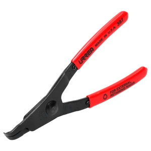 Urrea-397 / 397 Pinza para anillos de retención con mango rubber grip fijas tipo externo ángulo de 90° Urrea