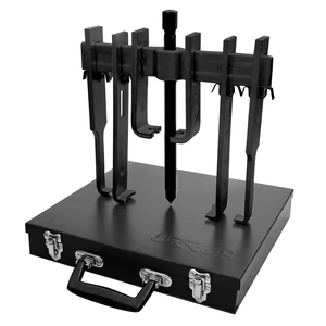 Urrea-4234BB / 4234BB Extractor quijada recta tipo "A" fosfatizada 10 ton, 13 piezas en caja metálica Urrea