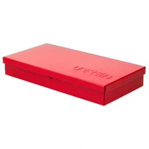 Urrea-4725 / 4725 Caja metálica usos múltiples color rojo 4" x 9" x 1" Urrea