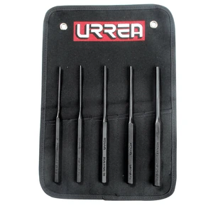 Juego de punzones botadores rectos largos, 5 piezas Urrea