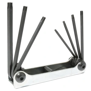 Urrea-4979TX / 4979TX Juego de llaves hexagonales tipo navaja torx T10 a T40 estuche metálico, 7 pz Urrea