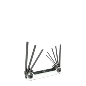 Urrea-4992 / 4992 Juego de llaves hexagonales tipo navaja en pulgadas .050" a 5/32" estuche metálico, 8 pz Urrea