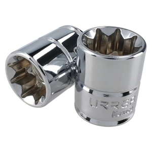 Dado cuadro de 3/8", 8 puntas, en pulgadas Urrea