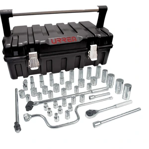 Urrea-54P42 / 54P42 Juego de dados y accesorios cuadro de 1/2" en pulgadas, 43 piezas Urrea