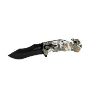 Urrea-686B / 686B Navaja abatible de acero inoxidable para campamento con luz Urrea