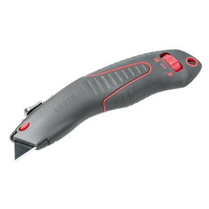 Urrea-690A / 690A Navaja utilitaria retráctil curva de 7", hoja recubierta con PTFE Urrea