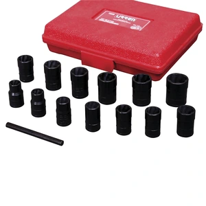 Urrea-7200S / 7200S Juego de extractor tuercas barridas 3/8", 14 piezas Urrea