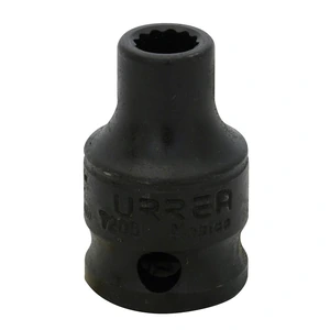 Dado de impacto cuadro de 3/8", 12 puntas, en pulgadas Urrea