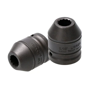 Dado de impacto cuadro de 3/8", 12 puntas, en pulgadas, 3/8" Urrea