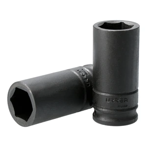 Dado de impacto largo cuadro de 1/2", 6 puntas, en pulgadas Urrea