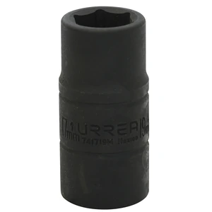 Urrea-741719M / 741719M Dado de impacto corto doble boca métrico cuadro de 1/2", 17 x 19 mm Urrea