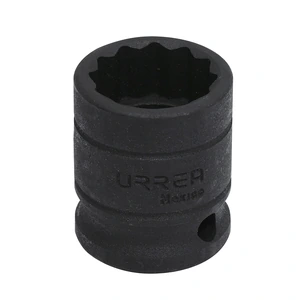 Dado de impacto cuadro de 1/2", 12 puntas, en pulgadas Urrea