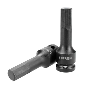 Urrea-7441-8M / 7441-8M Dado de impacto con punta hexagonal cuadro de 1/2", métrico, 8 mm Urrea