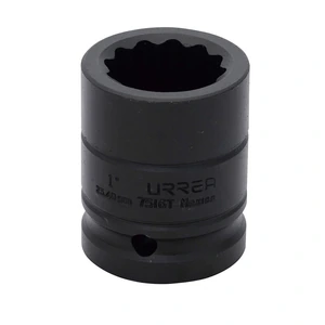 Dado de impacto cuadro de 3/4", 12 puntas, en pulgadas Urrea
