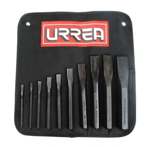 Urrea-86D / 86D Juego combinado de cinceles corta frío, 10 piezas Urrea