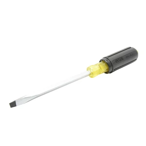 Destornillador con mango cushion grip, punta plana barra cuadrada Urrea