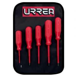 Urrea-9700C / 9700C Juego de destornilladores rojos 1000 V, combinados, 5 piezas Urrea