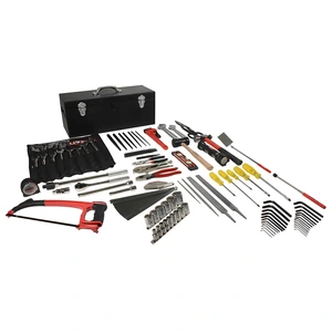 Urrea-98165 / 98165 Juego básico industrial para mecánico en pulgadas 93 piezas, con caja D7C20 Urrea