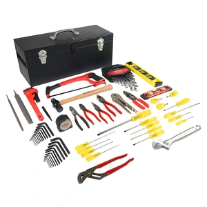 Urrea-98166 / 98166 Juego básico industrial para eléctrico en pulgadas 65 piezas, con caja D7C20 Urrea
