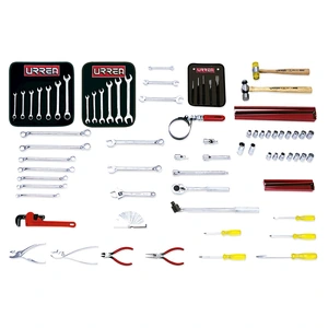 Urrea-9911 / 9911 Juego combinado automotriz para mantenimiento 70 piezas Urrea