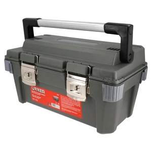 Urrea-9920 / 9920 Caja portaherramientas plástica con broches metálicos color negro 20" x 11" x 10" Urrea