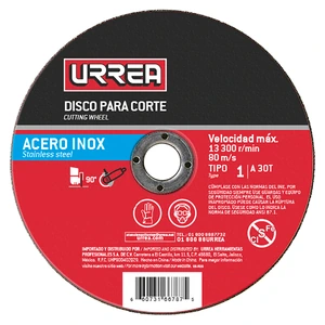 Disco abrasivo tipo Urrea