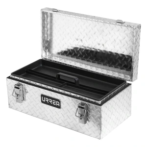 Urrea-ATB24 / ATB24 Caja portaherramientas de aluminio 24" x 9" x 9" con charola plástica Urrea