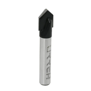 Urrea-BR1402 / BR1402 Broca para router de acero corte en "V" 3/8" zanco de 1/4" Urrea