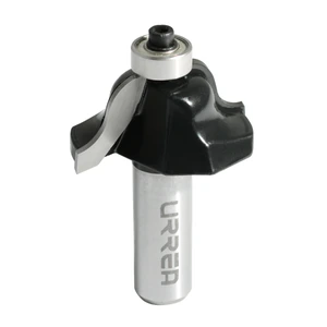 Urrea-BR1414 / BR1414 Broca para router de acero romana con balero 1-3/8" zanco de 1/4" Urrea