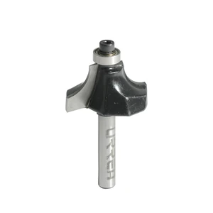 Urrea-BR1417 / BR1417 Broca para router de acero redondeadora para moldura con balero 1-1/4" zanco de 1/4" Urrea