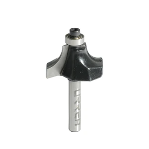 Urrea-BR1418 / BR1418 Broca para router de acero redondeadora para moldura con balero 1-1/2" zanco de 1/4" Urrea
