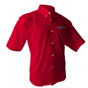 Urrea-CAMC201C / CAMC201C Camisa de manga corta para caballero color rojo talla CH Urrea