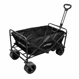 Urrea-CARM / CARM Carrito plegable multiusos col or negro 84 cm x 50 cm x 97.5 cm