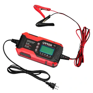 Urrea-CBE6 / CBE6 Cargador de bateria con estabi lizador 3A y 6A, 6VDC, 12VDC