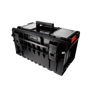 Urrea-CPM12 / CPM12 Caja portaherramientas plástica modular con compartimentos color negro 23" x 15" x 12" Urrea