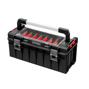 Urrea-CPO21 / CPO21 Caja portaherramientas plástica modular con organizador color negro 21"x 10" x 9" Urrea