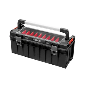 Urrea-CPO25 / CPO25 Caja portaherramientas plástica modular con organizador color negro 25" x 10" x 10" Urrea