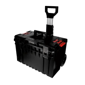 Urrea-CPR27 / CPR27 Caja portaherramientas plástica modular con compartimentos color negro 23" x 18" x 27" Urrea