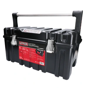 Urrea-CPU20A / CPU20A Caja portaherramientas plástica con broches metálicos color negro 21" x 11" x 10" Urrea