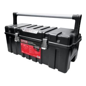 Urrea-CPU26A / CPU26A Caja portaherramientas plástica con broches metálicos color negro 26" x 10" x 10" Urrea