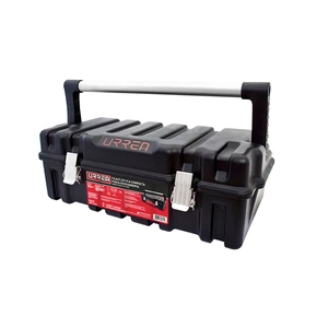 Urrea-CPUC20 / CPUC20 Caja portaherramientas plástica con broches metálicos color negro 21" x 11" x 7" Urrea