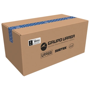 Urrea-D1A / D1A Caja portaherramientas métalica con asa plástica color azul 11" x 6" x 5" Urrea
