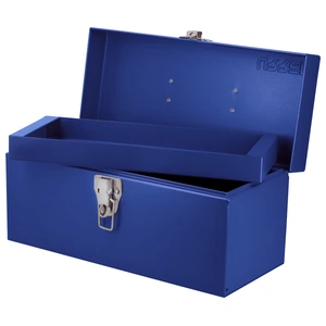 Urrea-D2A / D2A Caja portaherramientas métalica con asa plástica color azul 14" x 6" x 6" Urrea
